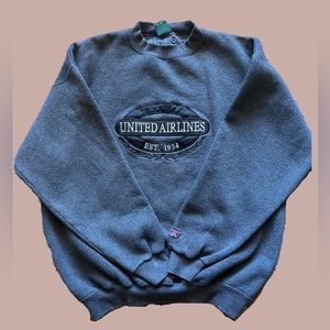 Vintage United Airlines Crewneck Sweatshirt